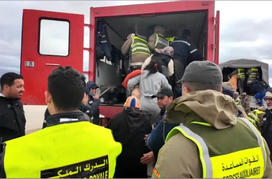فيضانات سيدي سليمان.. السلطات تتدخل لإجلاء ساكنة دوار السوالم