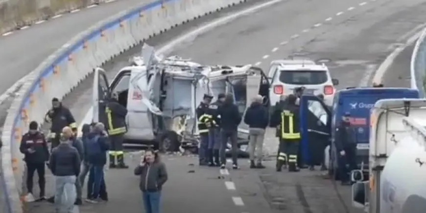 عصابة منظمة تنفذ عملية سطو خطيرة على ناقلة أموال جنوب إيطاليا وتفجر العربة