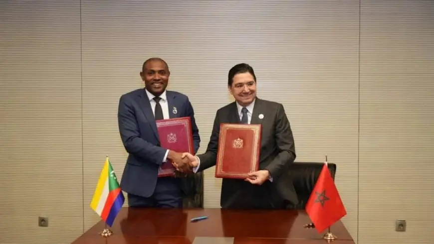 المغرب وجزر القمر يوقعان اتفاقية إعفاء من التأشيرة لحاملي الجوازات الدبلوماسية والخدمة