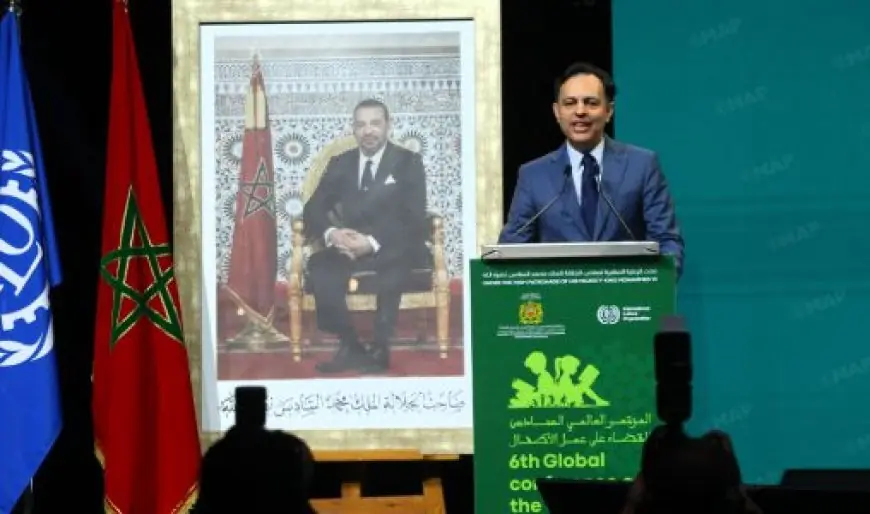 Le Maroc renforce son engagement pour l’élimination du travail des enfants lors de la Conférence mondiale à Marrakech