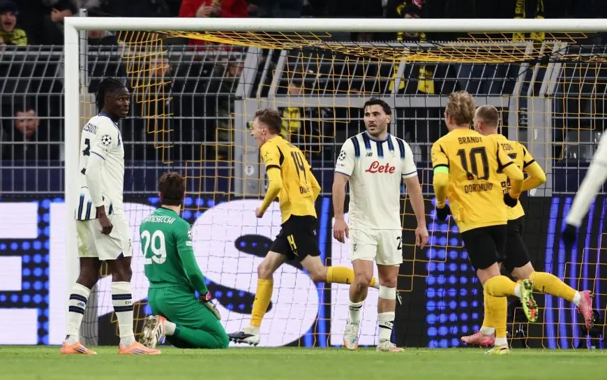 بوروسيا دورتموند يهزم أتلانتا ويقترب من التأهل إلى ثمن نهائي دوري أبطال أوروبا
