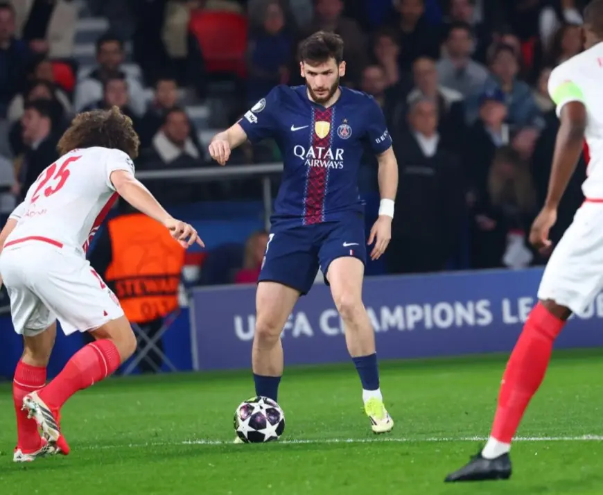 دوري أبطال أوروبا.. باريس سان جيرمان يتأهل إلى دور الـ16 بعد التعادل أمام موناكو