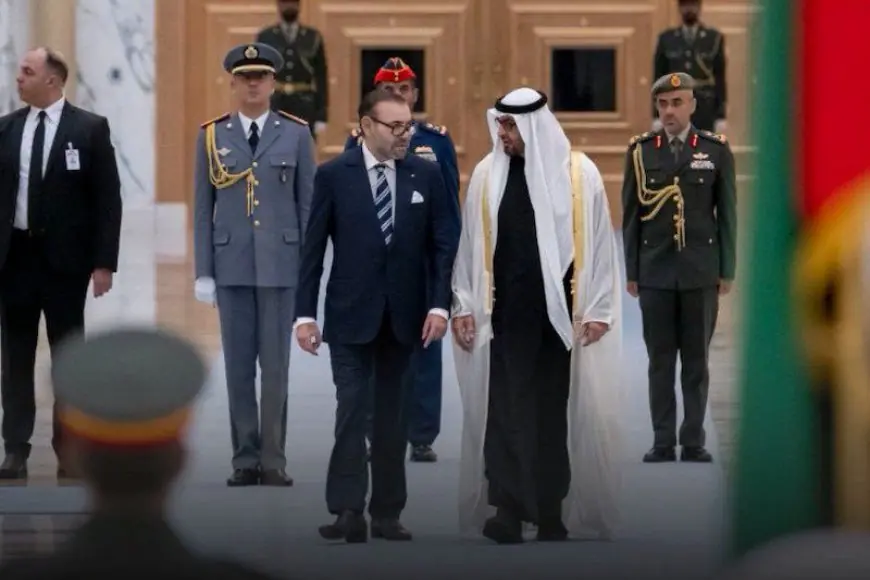 Le Roi Mohammed VI téléphone au Président des Émirats arabes unis pour exprimer sa solidarité