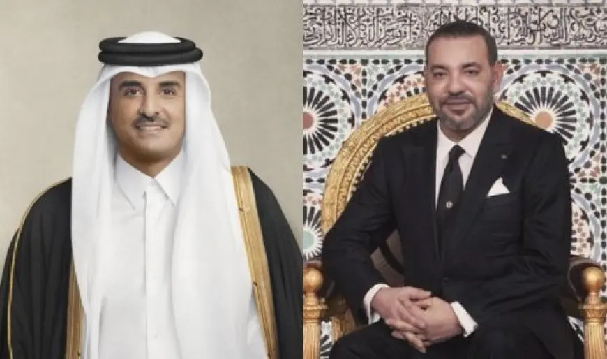 الملك محمد السادس يتصل هاتفيا بأمير دولة قطر