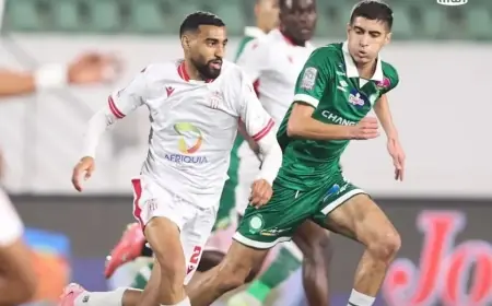 Le Raja Club Athletic prend la tête de la Botola Pro Inwi après sa victoire face au Hassania d’Agadir
