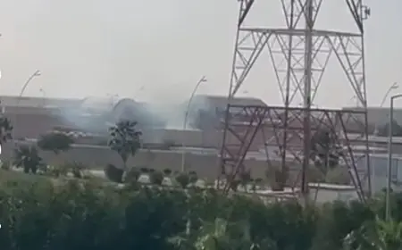 طائرات مسيرة تضرب مطار البصرة وحقلين نفطيين بالعراق وسط تصاعد التوتر بين أمريكا وإيران