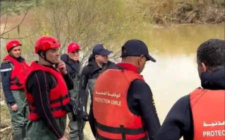 غواصو الوقاية المدنية يوسعون عمليات البحث عن الطفلة سندس بسد البريسة في شفشاون