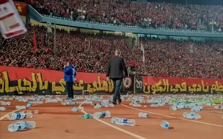 الأهلي المصري يكشف عن قراره بخصوص عقوبات “الكاف” بعد أحداث مباراة الجيش الملكي