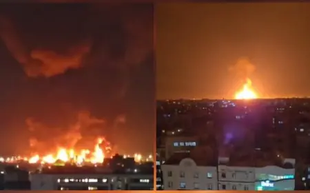 القوات الأمريكية والإسرائيلية تستهدف مصفاة طهران للنفط في هجوم مشترك