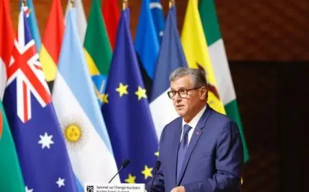 عزيز أخنوش: الطاقة النووية خيار استراتيجي لمواجهة التحديات المناخية التي يشهدها العالم