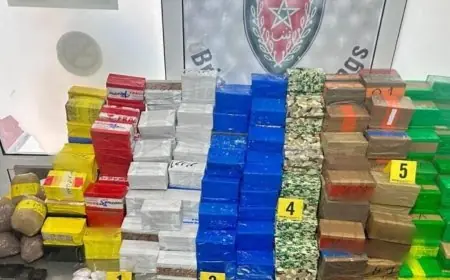 أمن أكادير يوقف متورطين في تهريب الشيرا والكوكايين بآيت ملول