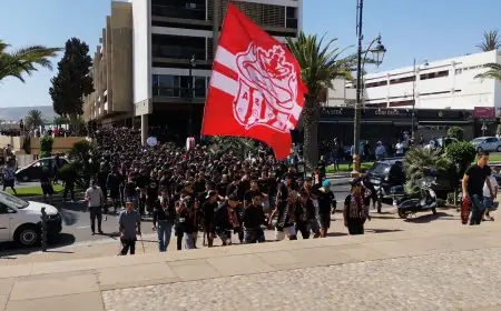 جماهير حسنية أكادير تخرج إلى الاحتجاج وتطالب برحيل رئيس النادي