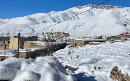 Bulletin d’alerte : des chutes de neige attendues dans plusieurs régions du Maroc