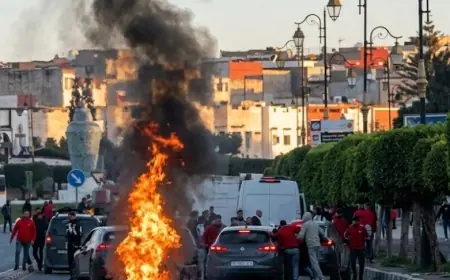 أعمال شغب ترافق مباراة أولمبيك آسفي و الوداد