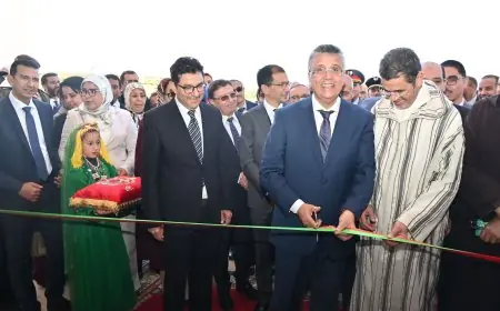 وهبي يدشن المقر الجديد للمحكمة الابتدائية بالحاجب