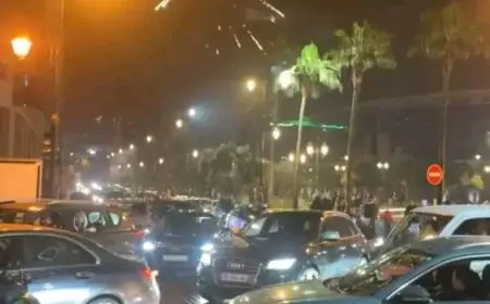 احتفالات بشوارع مدن المملكة بعد قرار الكاف بجرد كأس أفريقيا من السنغال