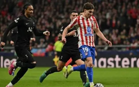القنوات الناقلة لمباراة أتلتيكو مدريد وتوتنهام في إياب دور الـ 16 من دوري أبطال أوروبا