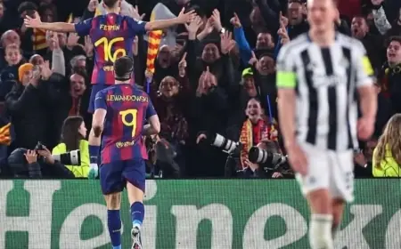 Le FC Barcelone écrase Newcastle et se qualifie pour les quarts de finale de la Ligue des champions