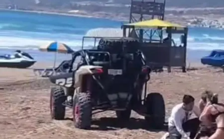حادث مأساوي بشاطئ تغازوت في أكادير.. سيارة تدهس سياحا وتصيب واحدة بجروح خطيرة