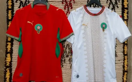 الكشف عن القميص الرسمي للمنتخب الوطني المغربي في مونديال 2026