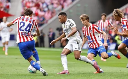 القنوات الناقلة لمباراة ريال مدريد وأتلتيكو مدريد في الدوري الإسباني