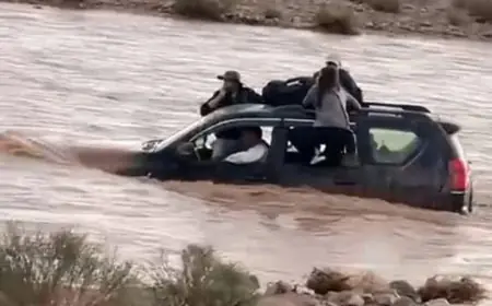 سلطات زاكورة تنقذ أربعة أشخاص حاصرتهم السيول