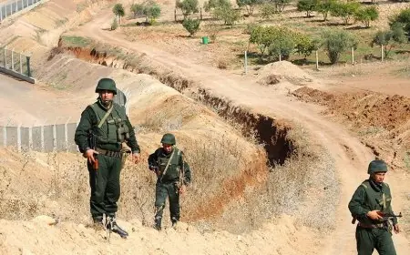 الجيش الجزائري يقتحم الطريق الرابطة بين “إيش” و”فكيك” ويثير مخاوف الساكنة