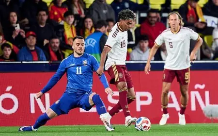 المنتخب الإسباني يفوز ودياً على المنتخب الصربي