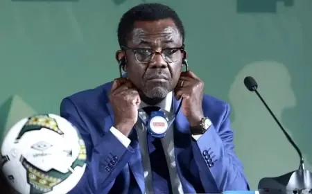 Le secrétaire général de la CAF, Veron Mosengo Omba, présente sa démission