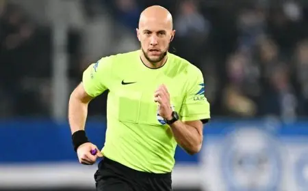 حكم فرنسي يقود مباراة المنتخب المغربي وباراغواي