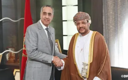 Rencontre entre le Directeur général de la Sûreté nationale et l'ambassadeur d'Oman