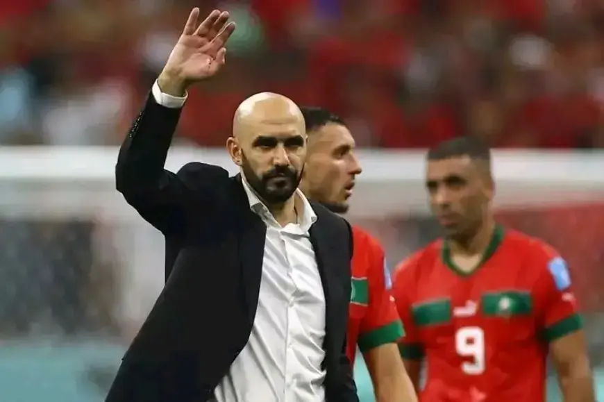 La Fédération royale marocaine de football annonce le départ de Walid Regragui