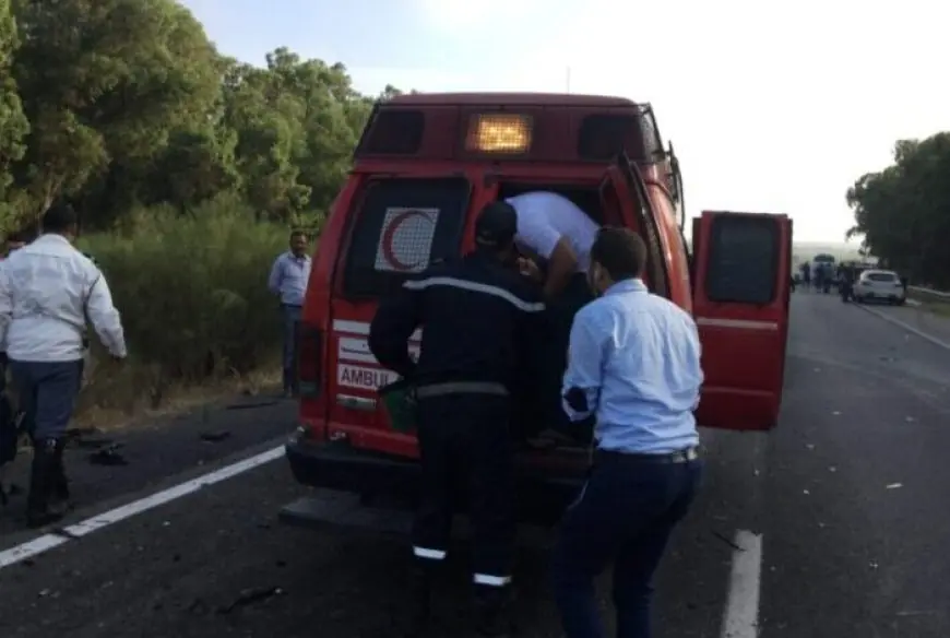 انقلاب سيارة لنقل العمال الفلاحيين قرب الجديدة يخلف 12 جريحا