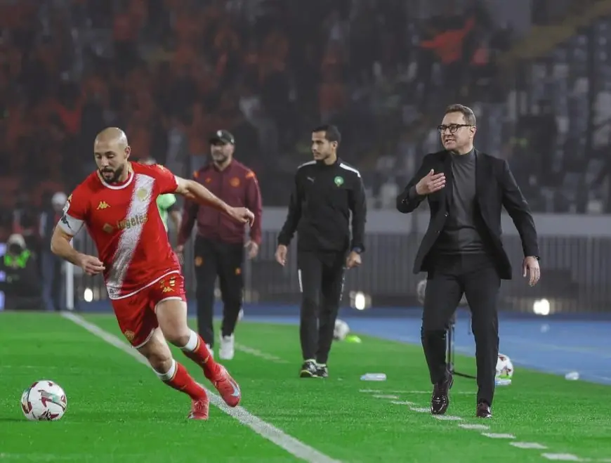 رغم الفوز "المثير" على تواركة .. الوداد يتجه إلى اقالة المدرب بنهاشم