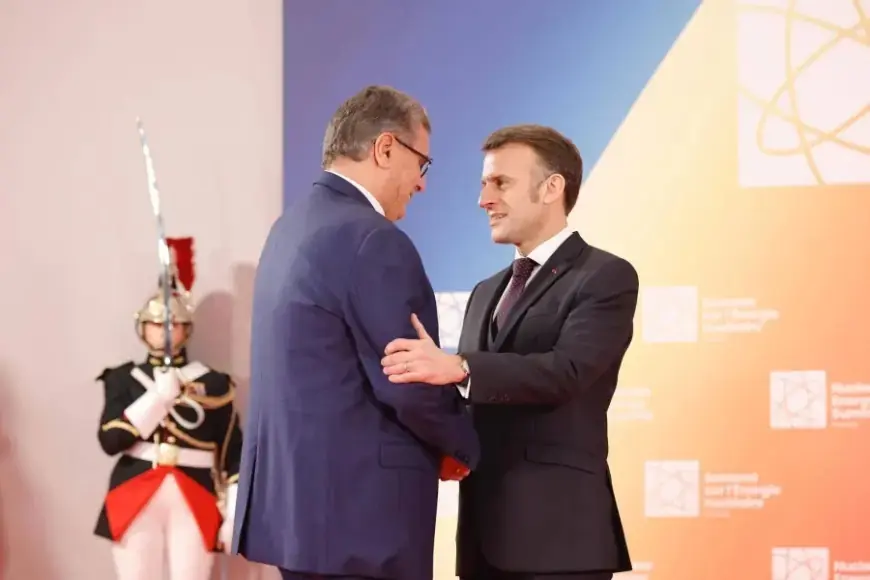 Participation du Maroc au sommet mondial de l'énergie nucléaire Aziz Akhannouch prend part à un dîner officiel à Paris