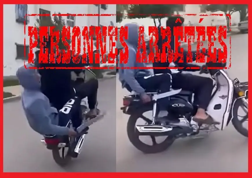 بعد فيديو "السياقة الاستعراضية"..أمن فاس يوقف شخصين بحوزتهما سلاح أبيض روعا المارة