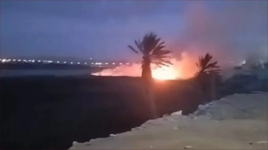 سلطات العيون تسيطر على حريق اندلع بالقرب من وادي الساقية الحمراء