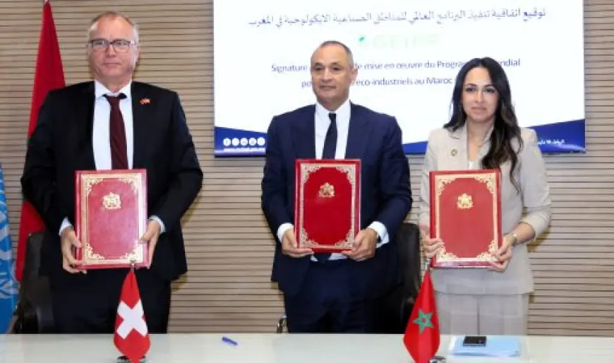 Lancement d’un programme pour développer des parcs éco-industriels au Maroc