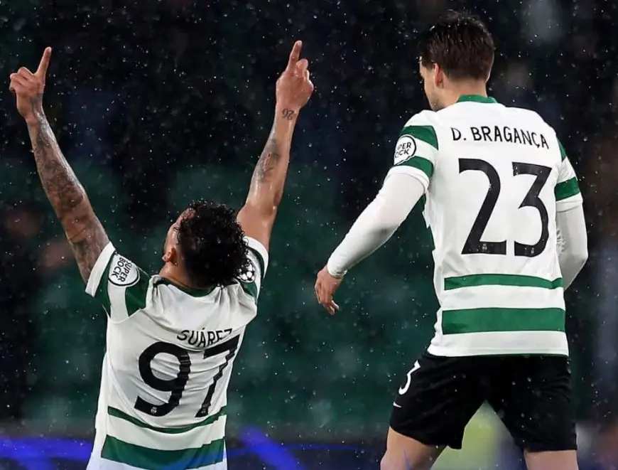 سبورتينغ لشبونة يهزم بودو جليمت بخماسية نظيفة ويتأهل لربع نهائي دوري أبطال أوروبا