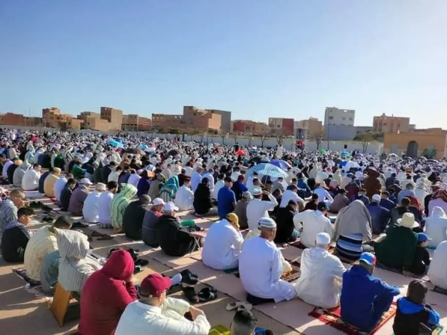 مواقيت صلاة عيد الفطر في عدد من مدن المغرب