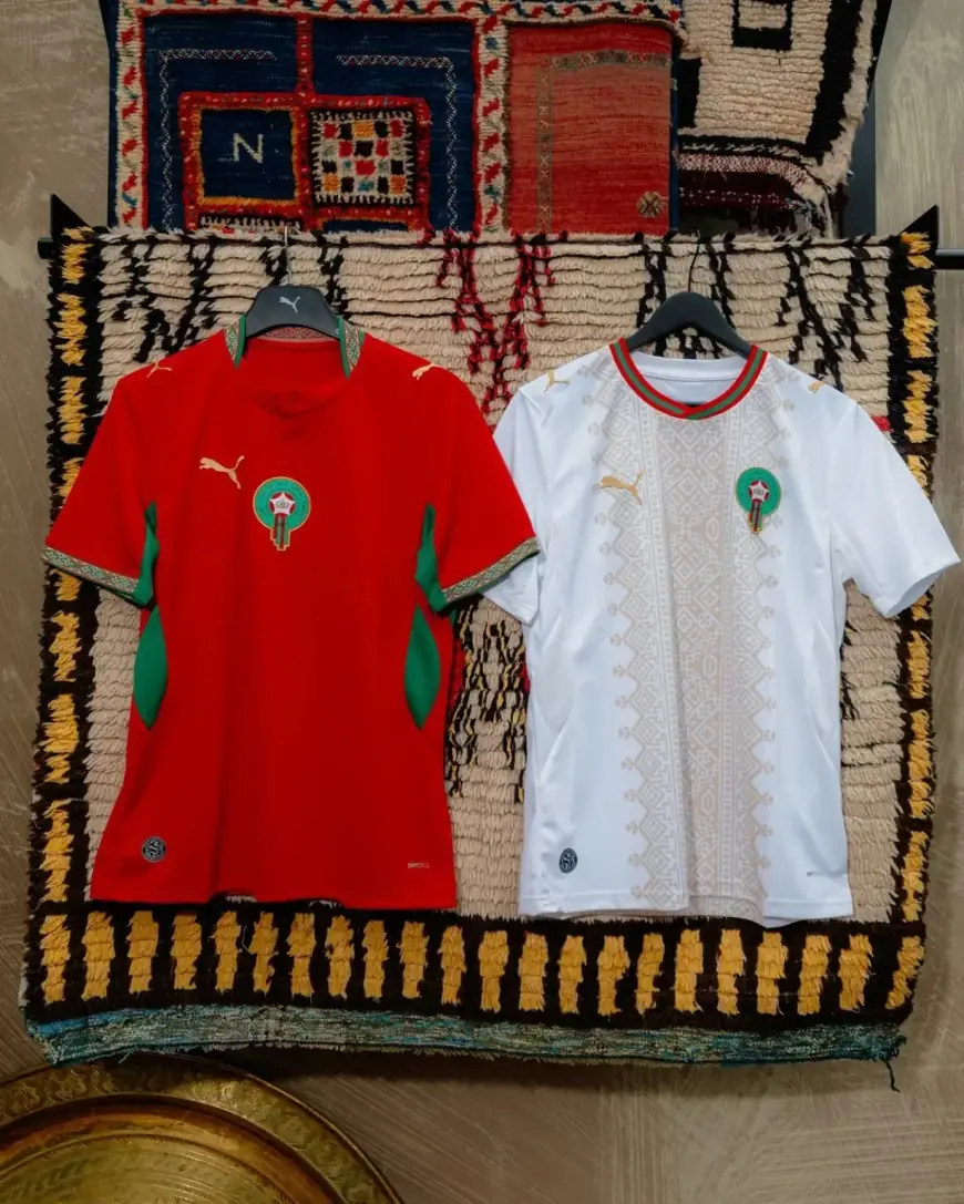 الكشف عن القميص الرسمي للمنتخب الوطني المغربي في مونديال 2026