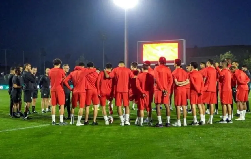 محمد وهبي يشرف على أول حصة تدريبية له مع المنتخب المغربي الأول