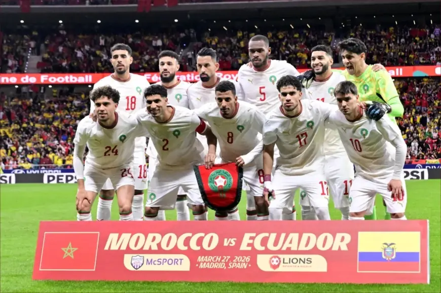 نائل العيناوي يتصدر تنقيط مباراة المنتخب المغربي أمام الإكوادور