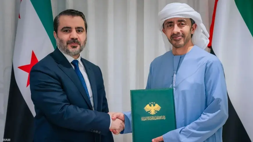 بن زايد يتلقى رسالة من نظيره السوري وسط تصعيد إقليمي