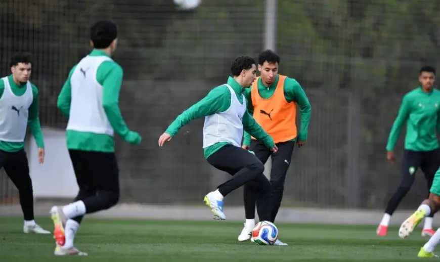 وهبي يفتح الحصة التدريبية الأخيرة للمنتخب الوطني أمام وسائل الإعلام