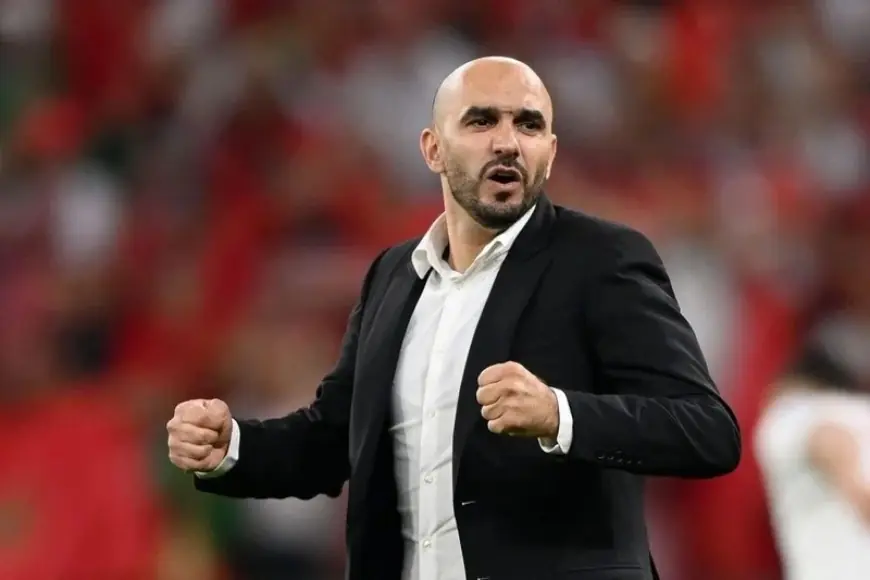الركراكي مرشح لتدريب المنتخب السعودي في مونديال 2026