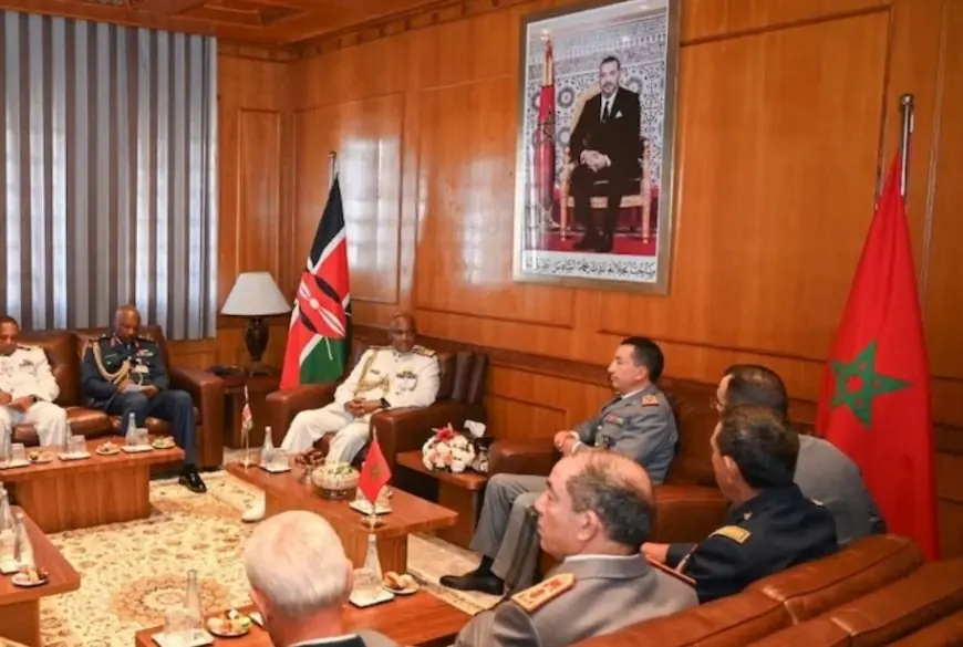 بتعليمات ملكية.. بريظ يستقبل رئيس أركان قوات الدفاع الكينية بالرباط