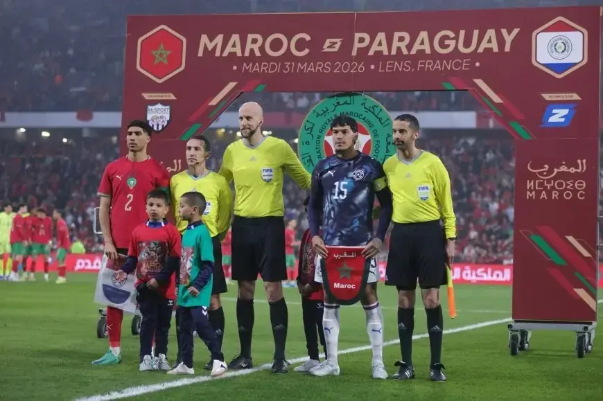 Le Maroc bat le Paraguay 2-1 en match amical