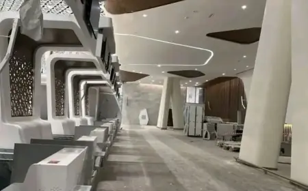 Inauguration de la nouvelle aérogare de l'aéroport de Rabat-Salé