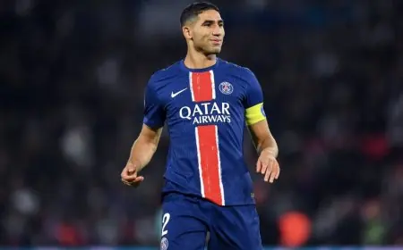 أشرف حكيمي ثالث أعلى اللاعبين أجرا في الدوري الفرنسي